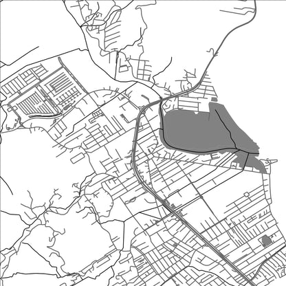 ROAD MAP OF BIGUACU, BRAZIL BY MAPBAKES