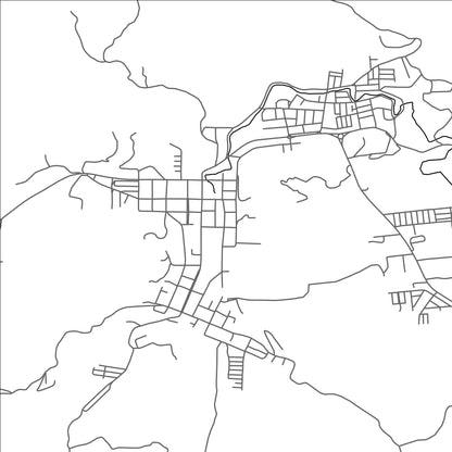 ROAD MAP OF BITURUNA, BRAZIL BY MAPBAKES