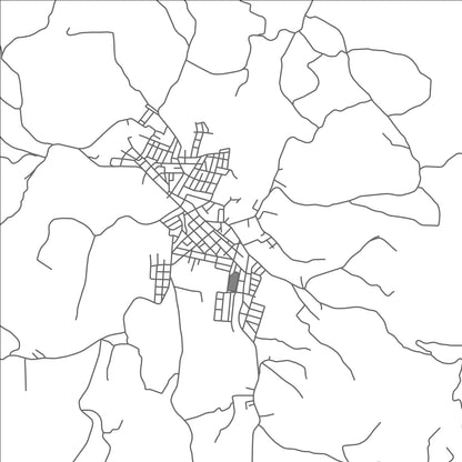 ROAD MAP OF BOM REPOUSO, BRAZIL BY MAPBAKES