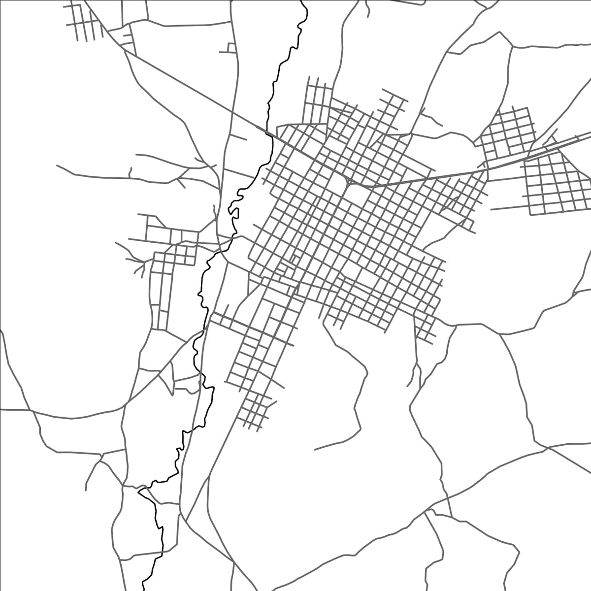 ROAD MAP OF BOTUPORA, BRAZIL BY MAPBAKES