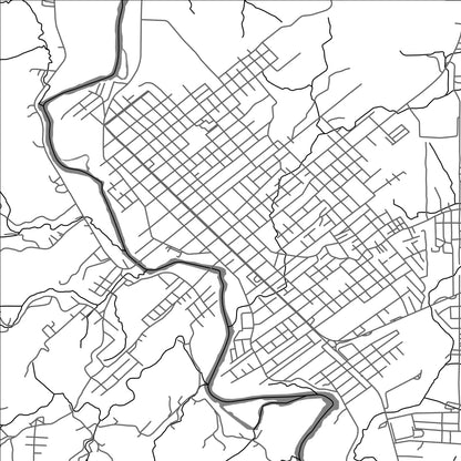 ROAD MAP OF BRACO DO NORTE, BRAZIL BY MAPBAKES
