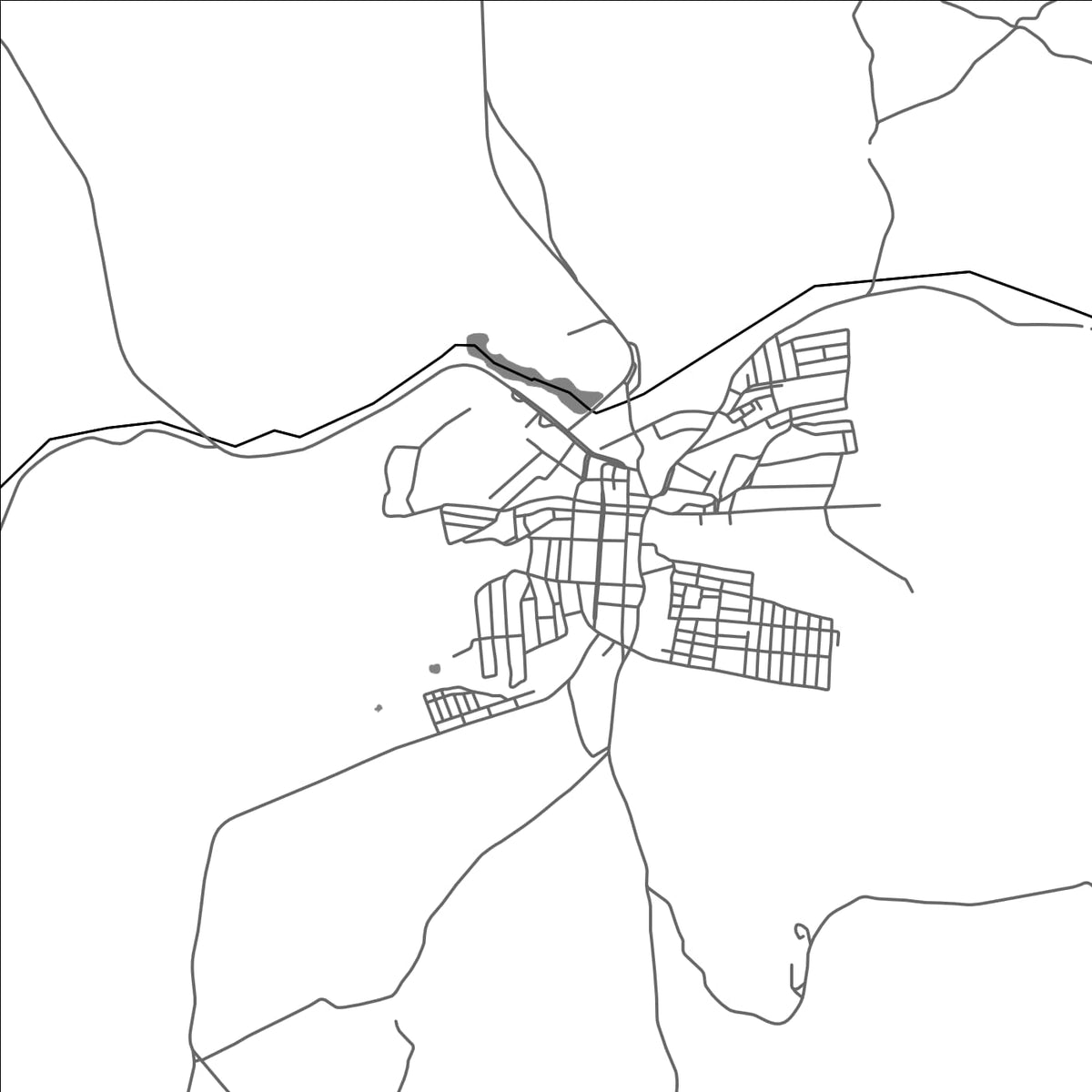 ROAD MAP OF BREJOES, BRAZIL BY MAPBAKES