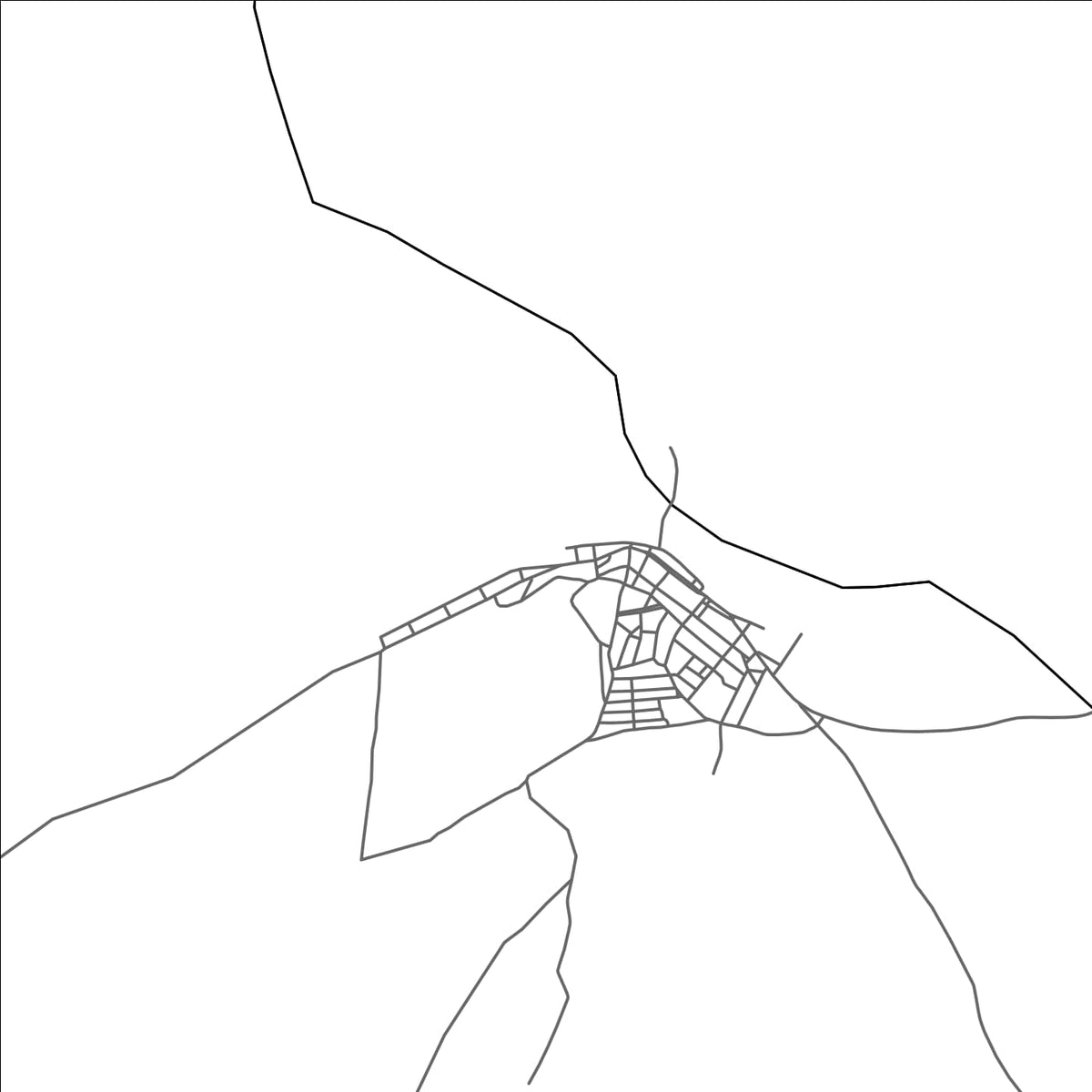 ROAD MAP OF BREJOLANDIA, BRAZIL BY MAPBAKES