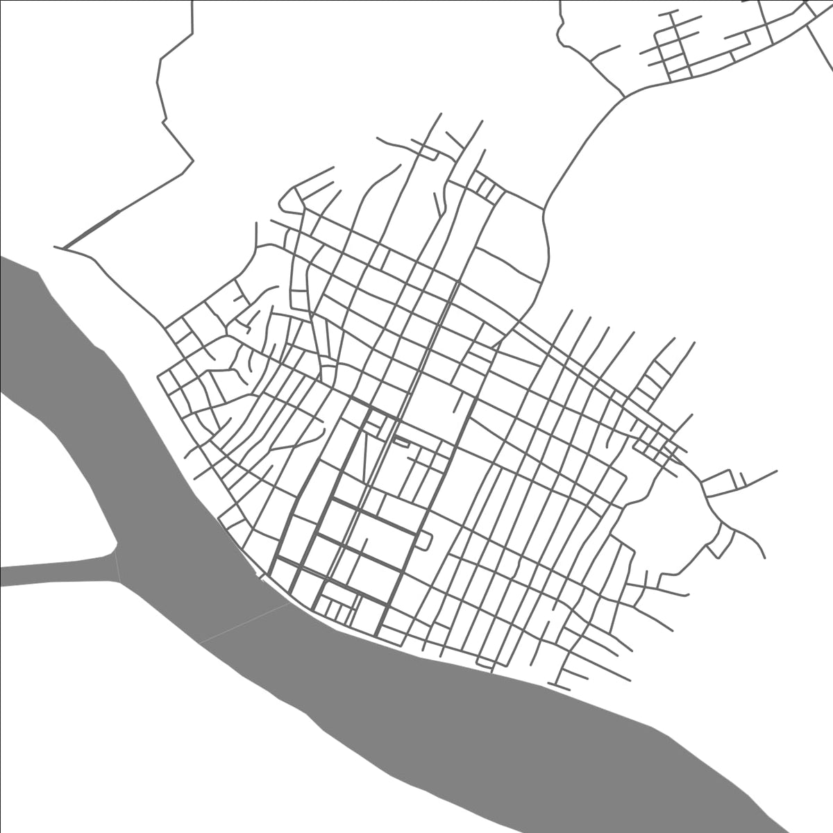 ROAD MAP OF BREVES, BRAZIL BY MAPBAKES