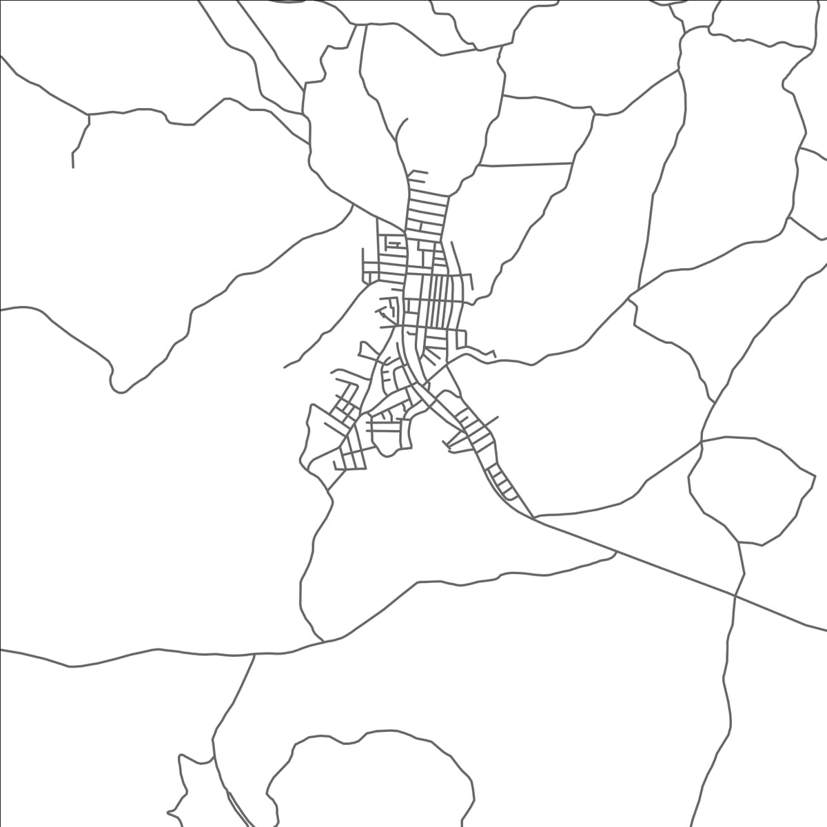 ROAD MAP OF BUENOS AIRES, BRAZIL BY MAPBAKES