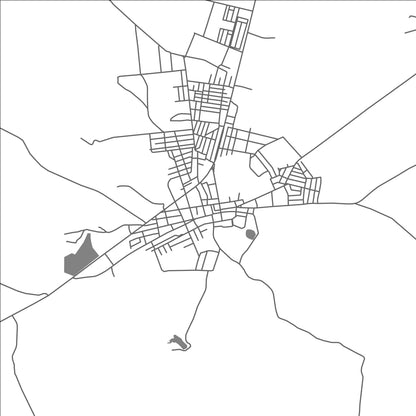 ROAD MAP OF BUIQUE, BRAZIL BY MAPBAKES
