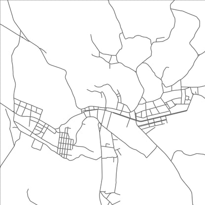 ROAD MAP OF BURITI, BRAZIL BY MAPBAKES