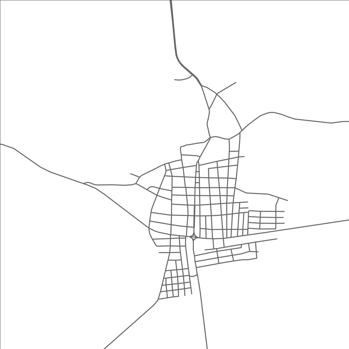 ROAD MAP OF BURITI DO TOCANTINS, BRAZIL BY MAPBAKES