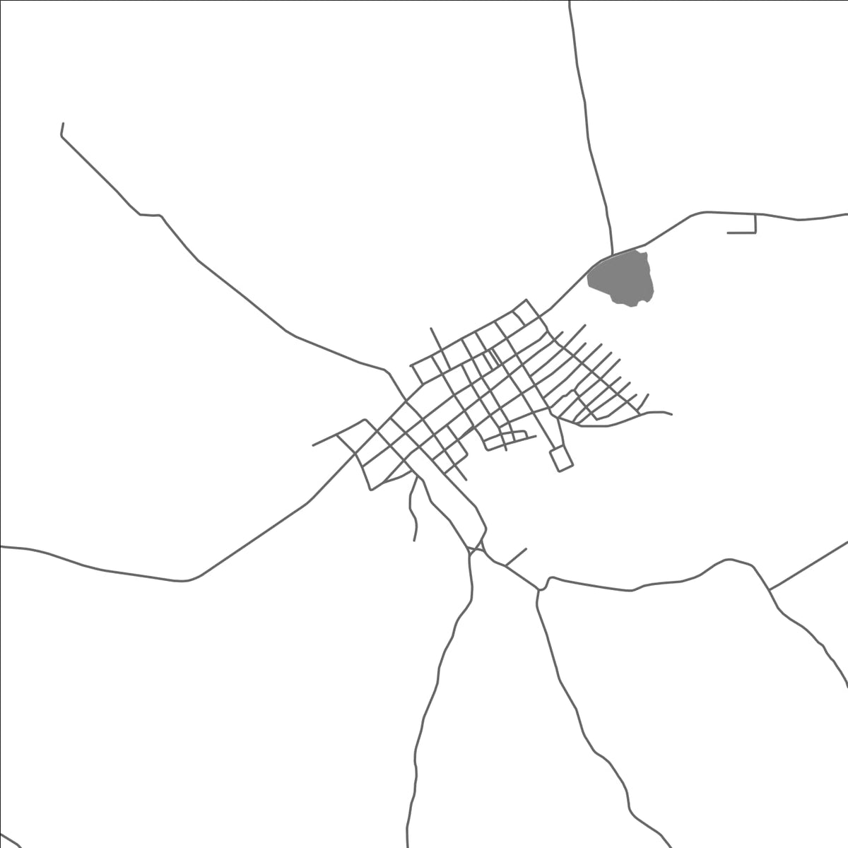 ROAD MAP OF BURITIRAMA, BRAZIL BY MAPBAKES