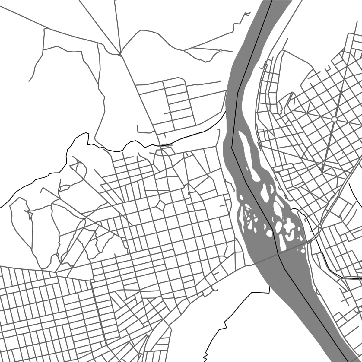 ROAD MAP OF BURITIZEIRO, BRAZIL BY MAPBAKES