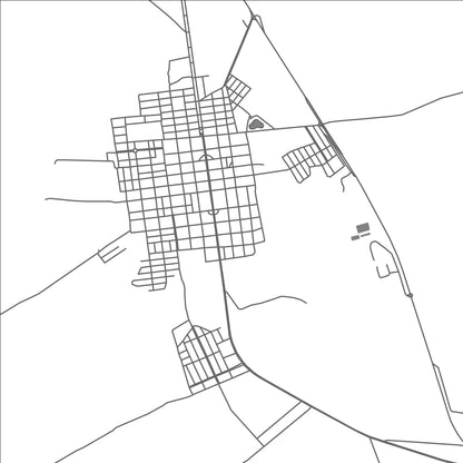 ROAD MAP OF CACHOEIRA ALTA, BRAZIL BY MAPBAKES