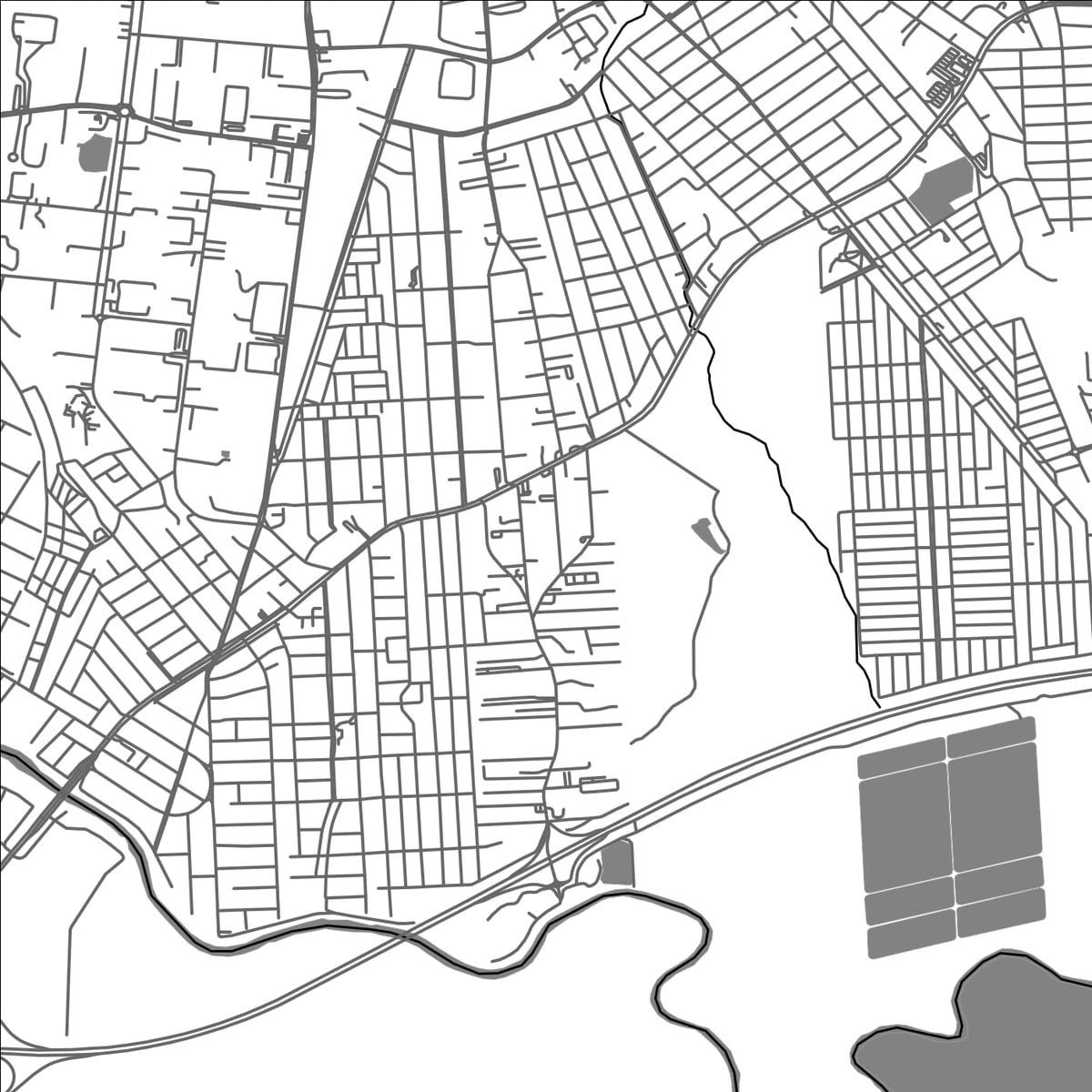 ROAD MAP OF CACHOEIRINHA, BRAZIL BY MAPBAKES