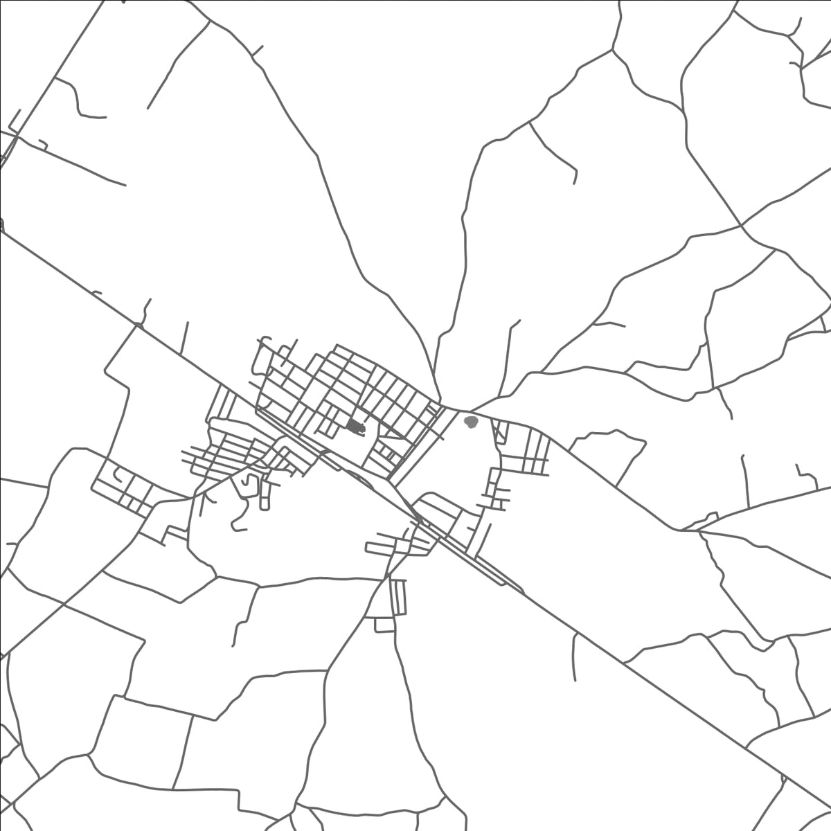 ROAD MAP OF CAETES, BRAZIL BY MAPBAKES