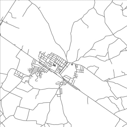 ROAD MAP OF CAETES, BRAZIL BY MAPBAKES