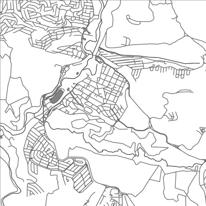 ROAD MAP OF CAIEIRAS, BRAZIL BY MAPBAKES
