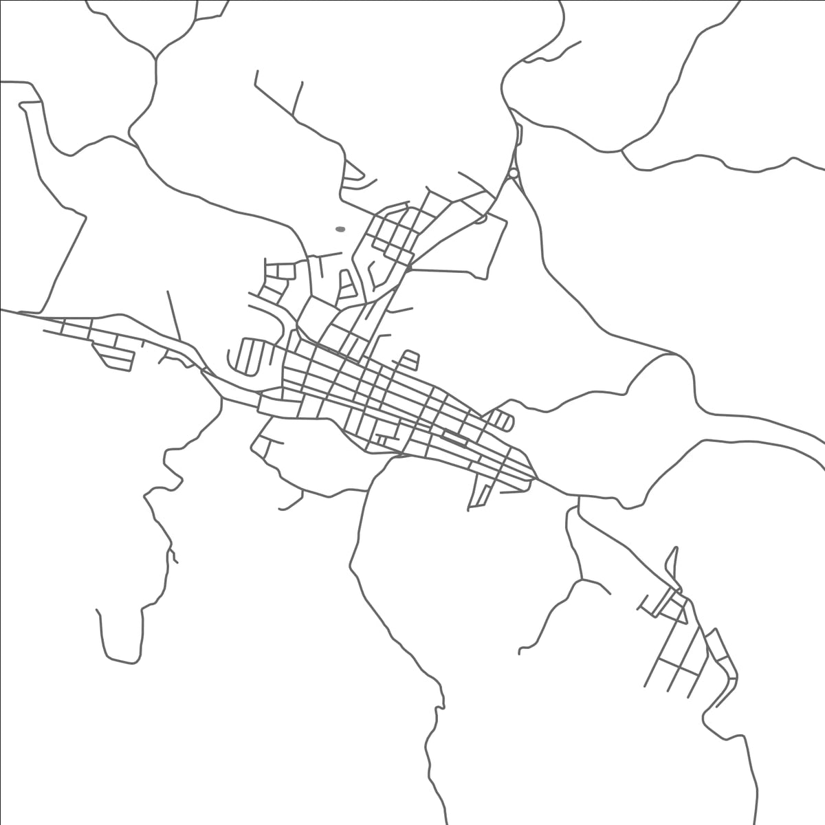 ROAD MAP OF CALDAS, BRAZIL BY MAPBAKES