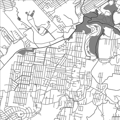 ROAD MAP OF CAMBORIU, BRAZIL BY MAPBAKES