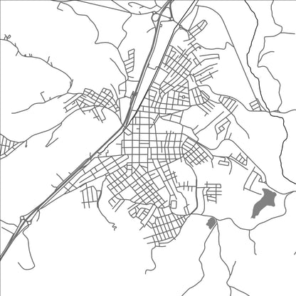 ROAD MAP OF CAMBUI, BRAZIL BY MAPBAKES