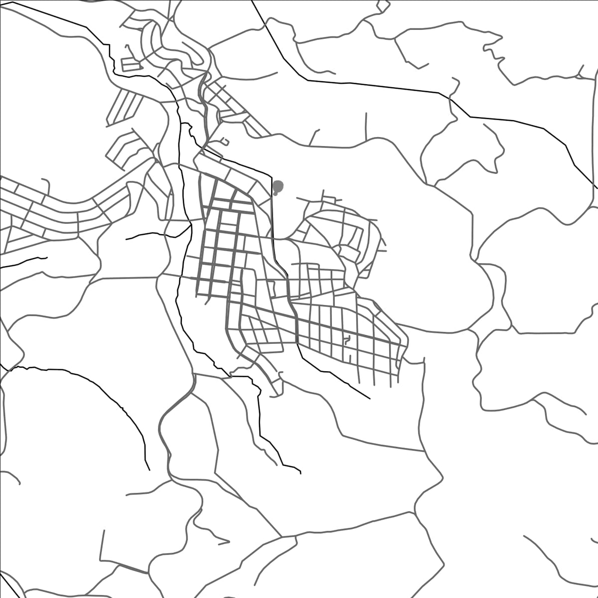 ROAD MAP OF CAMBUQUIRA, BRAZIL BY MAPBAKES