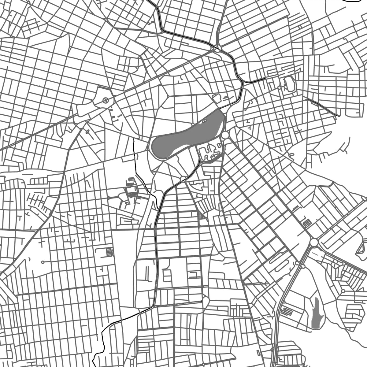 ROAD MAP OF CAMPINA GRANDE, BRAZIL BY MAPBAKES