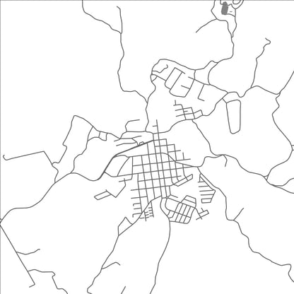 ROAD MAP OF CAMPINA GRANDE DO SUL, BRAZIL BY MAPBAKES