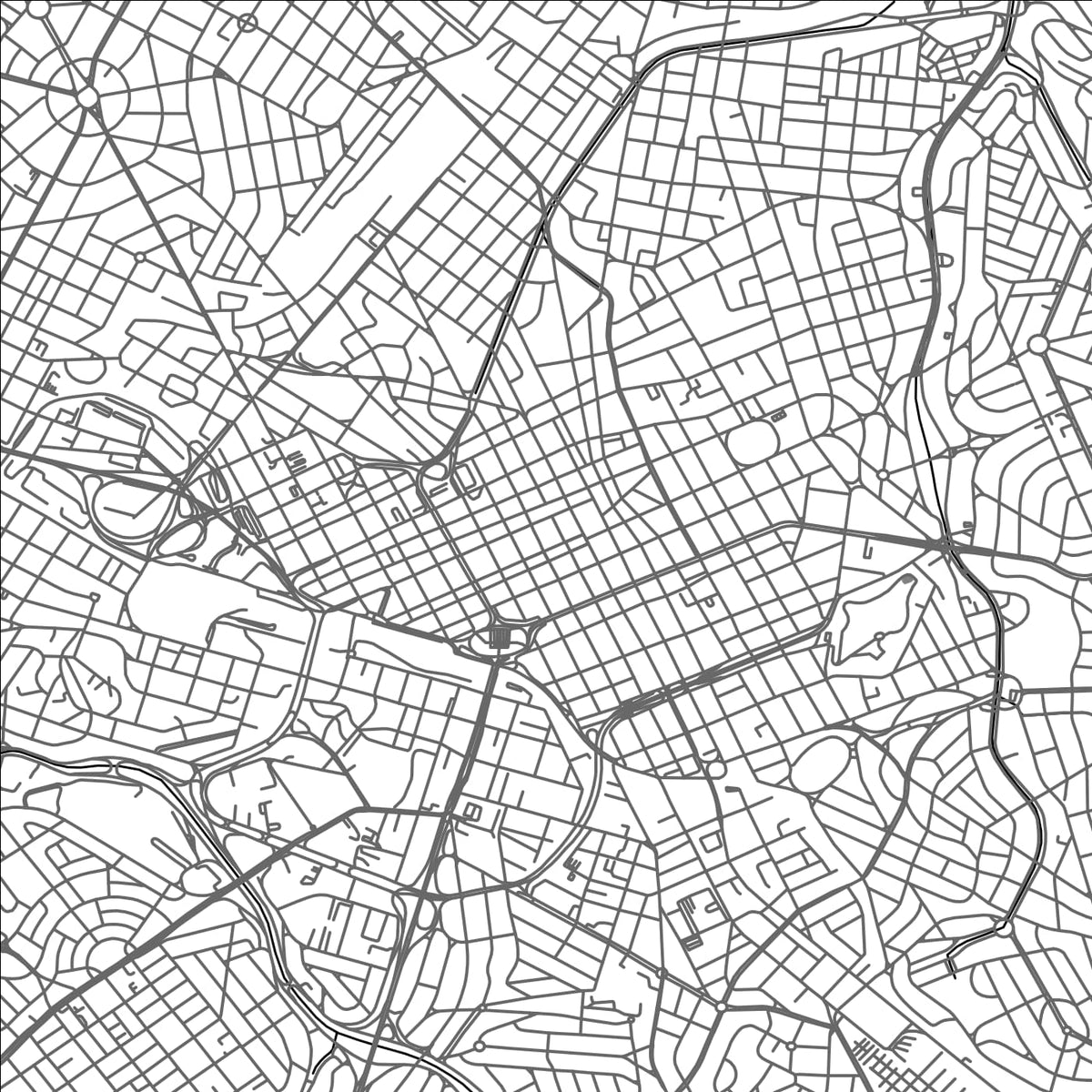 ROAD MAP OF CAMPINAS, BRAZIL BY MAPBAKES