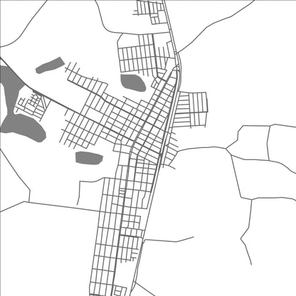 ROAD MAP OF CAMPINORTE, BRAZIL BY MAPBAKES