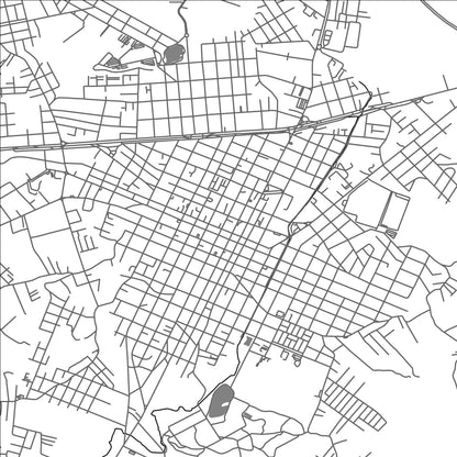 ROAD MAP OF CAMPO LARGO, BRAZIL BY MAPBAKES