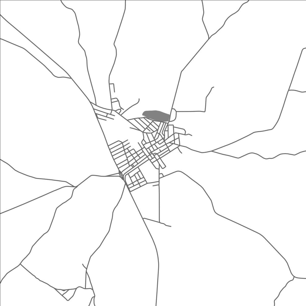 ROAD MAP OF CANDEAL, BRAZIL BY MAPBAKES