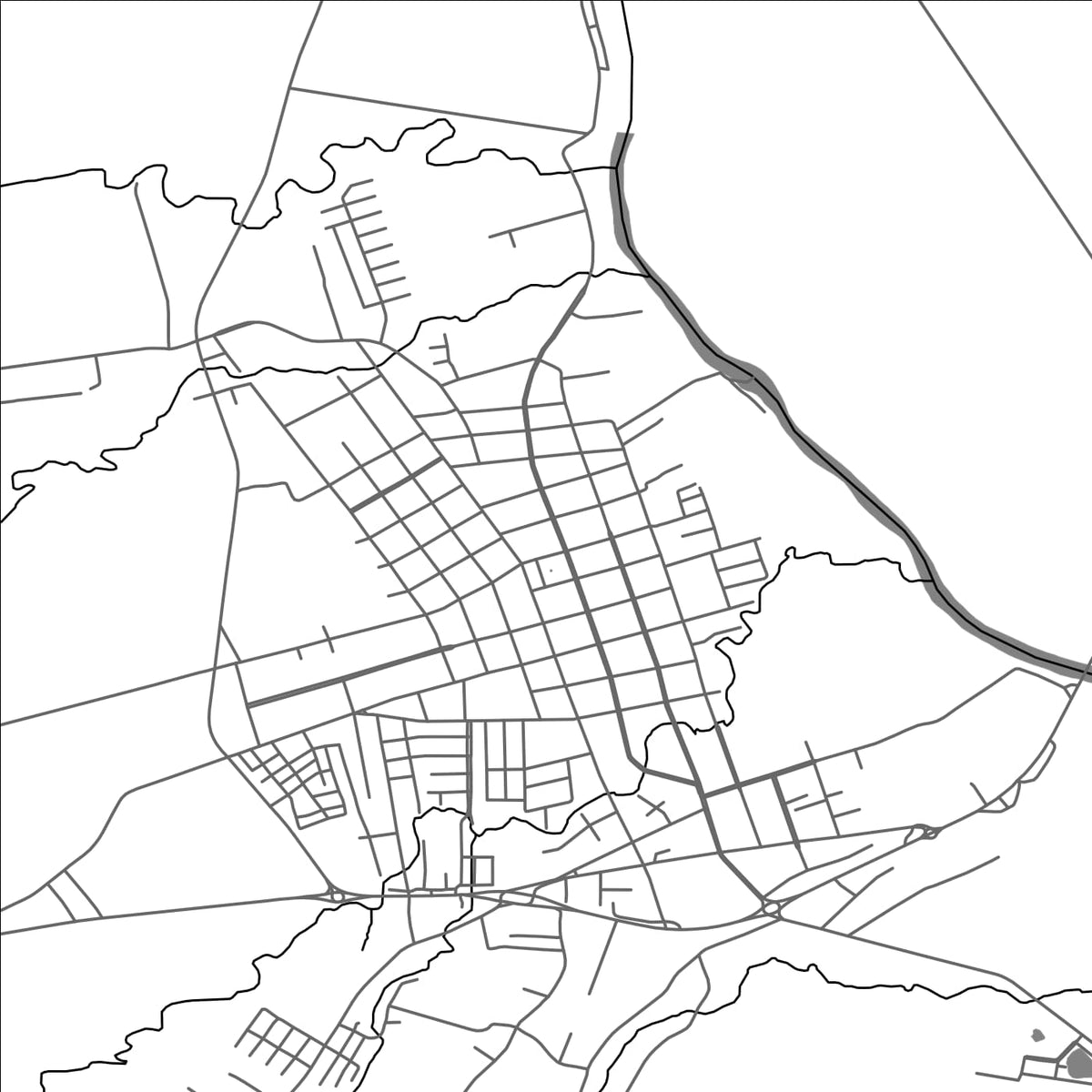 ROAD MAP OF CANDELARIA, BRAZIL BY MAPBAKES