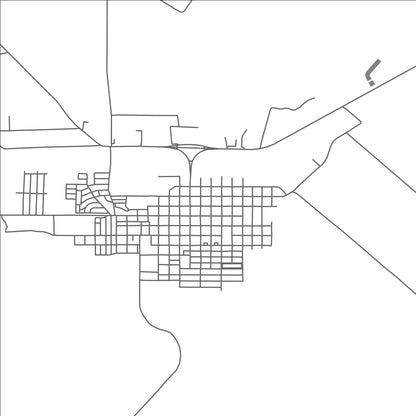 ROAD MAP OF GETULINA, BRAZIL BY MAPBAKES