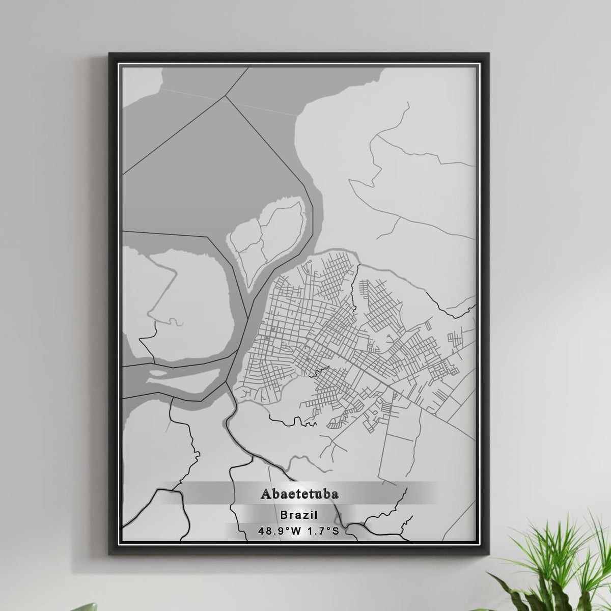 ROAD MAP OF ABAETETUBA, BRAZIL BY MAPBAKES