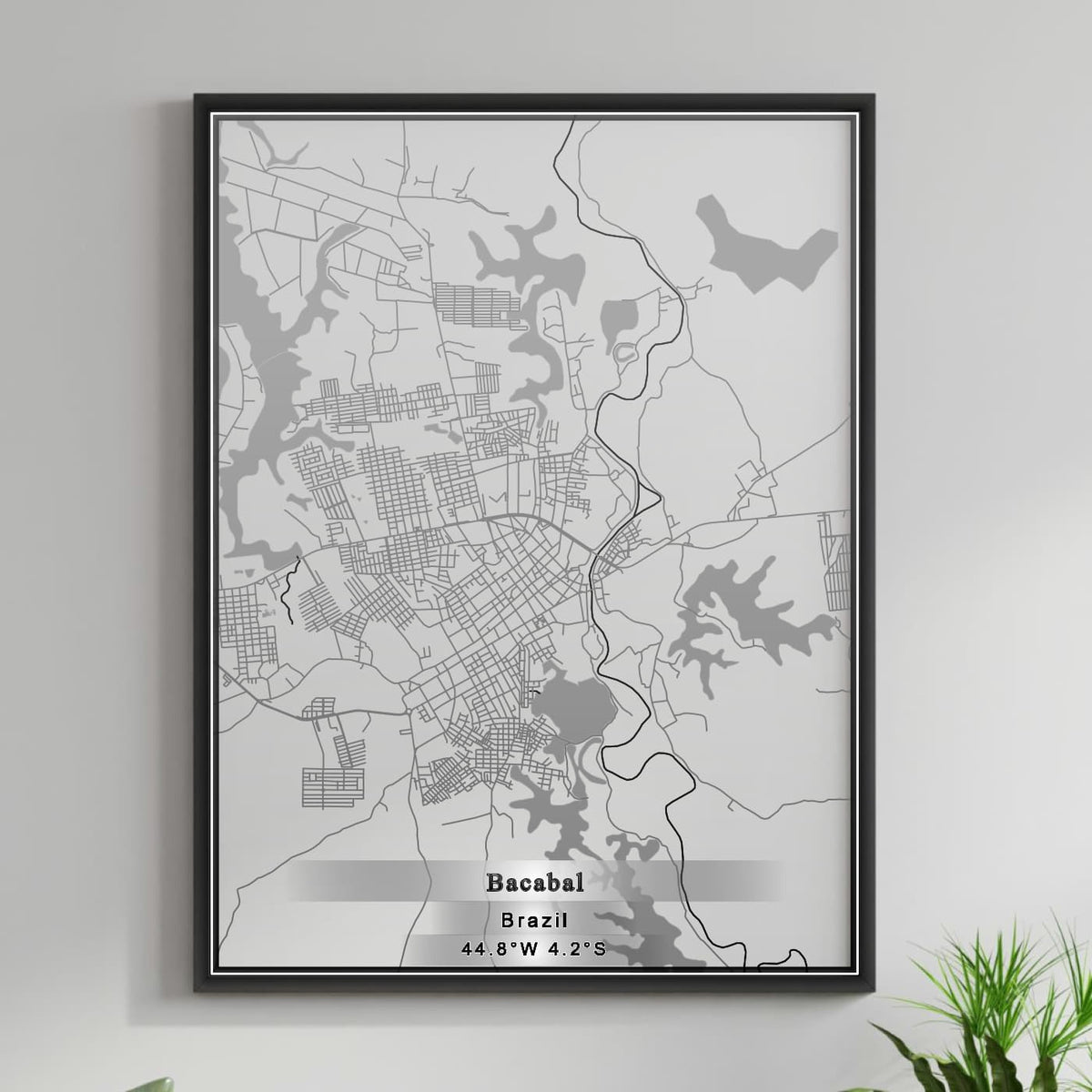 ROAD MAP OF BACABAL, BRAZIL BY MAPBAKES