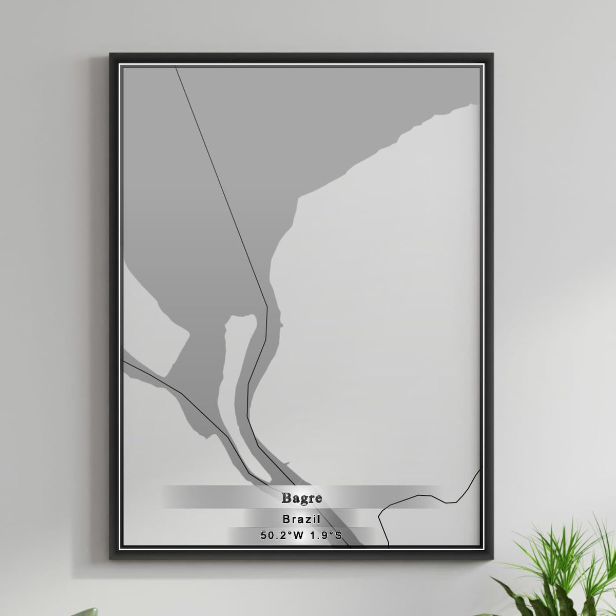 ROAD MAP OF BAGRE, BRAZIL BY MAPBAKES