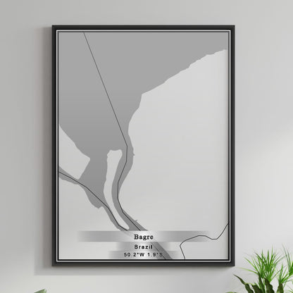 ROAD MAP OF BAGRE, BRAZIL BY MAPBAKES