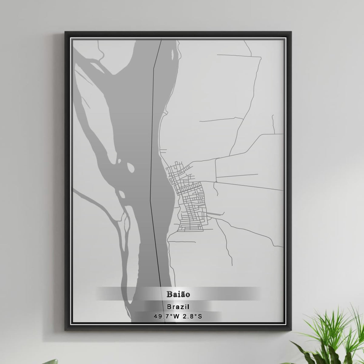 ROAD MAP OF BAIAO, BRAZIL BY MAPBAKES