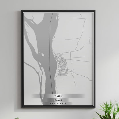 ROAD MAP OF BAIAO, BRAZIL BY MAPBAKES