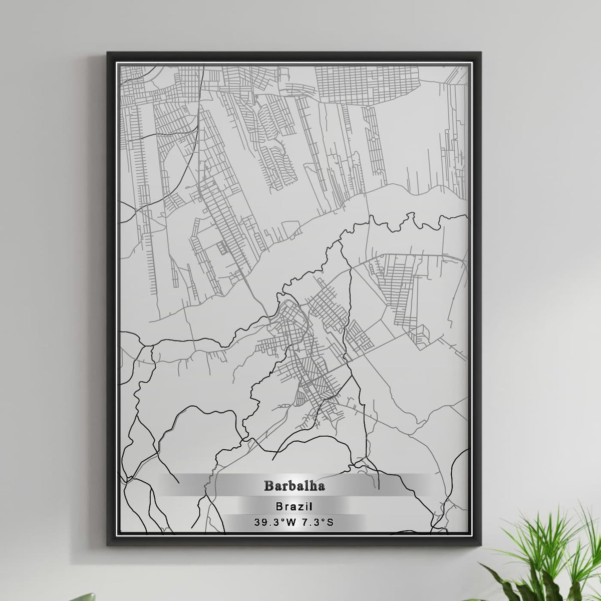 ROAD MAP OF BARBALHA, BRAZIL BY MAPBAKES