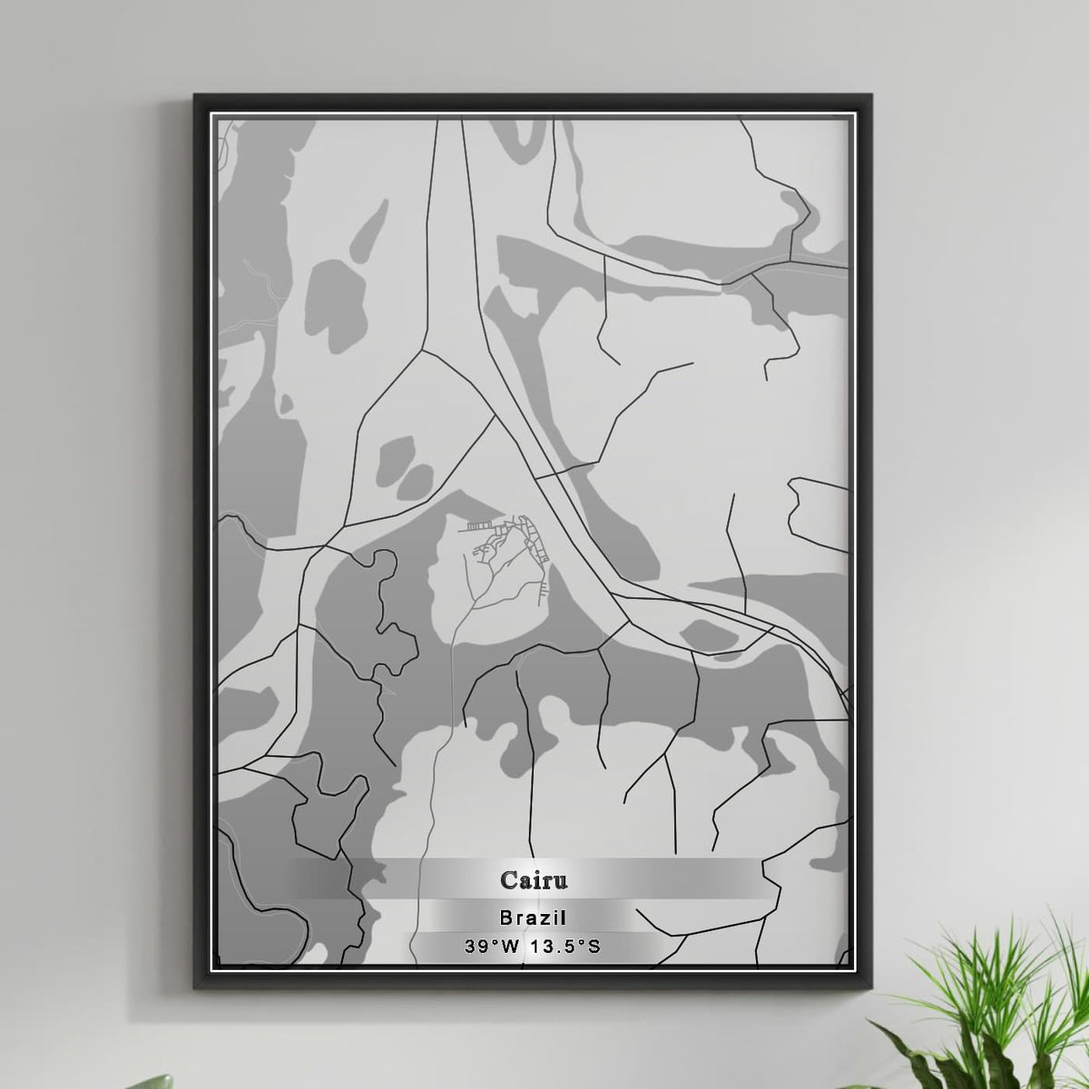 ROAD MAP OF CAIRU, BRAZIL BY MAPBAKES