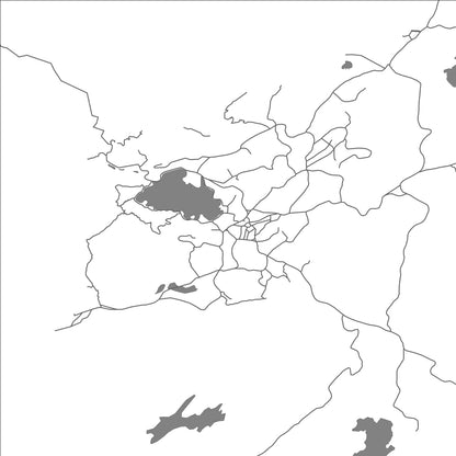 ROAD MAP OF ABU, INDIA BY MAPBAKES