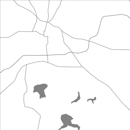 ROAD MAP OF AINAPUR, INDIA BY MAPBAKES