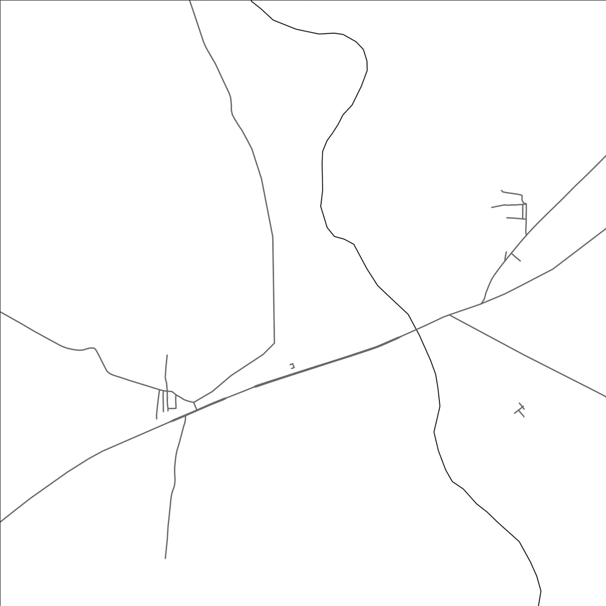 ROAD MAP OF ALER TELANGANA, INDIA BY MAPBAKES