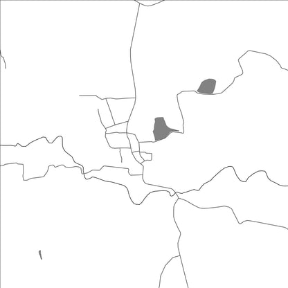 ROAD MAP OF ALNAVAR, INDIA BY MAPBAKES