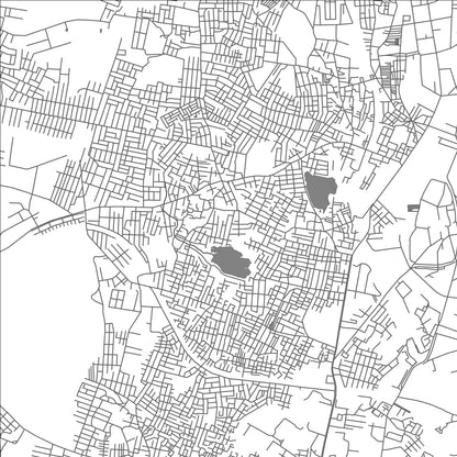 ROAD MAP OF ALWAL, INDIA BY MAPBAKES