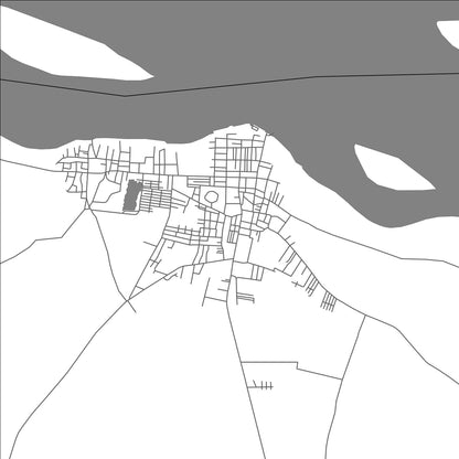 ROAD MAP OF AMARAVATI, INDIA BY MAPBAKES