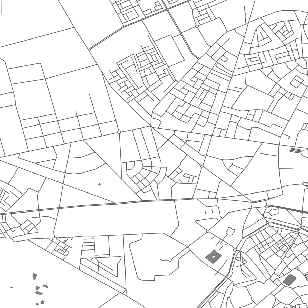 ROAD MAP OF AMRITSAR, INDIA BY MAPBAKES