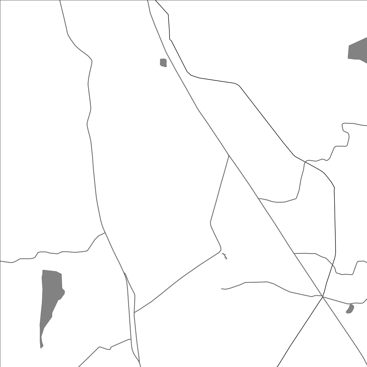 ROAD MAP OF AMUDALAVALASA, INDIA BY MAPBAKES