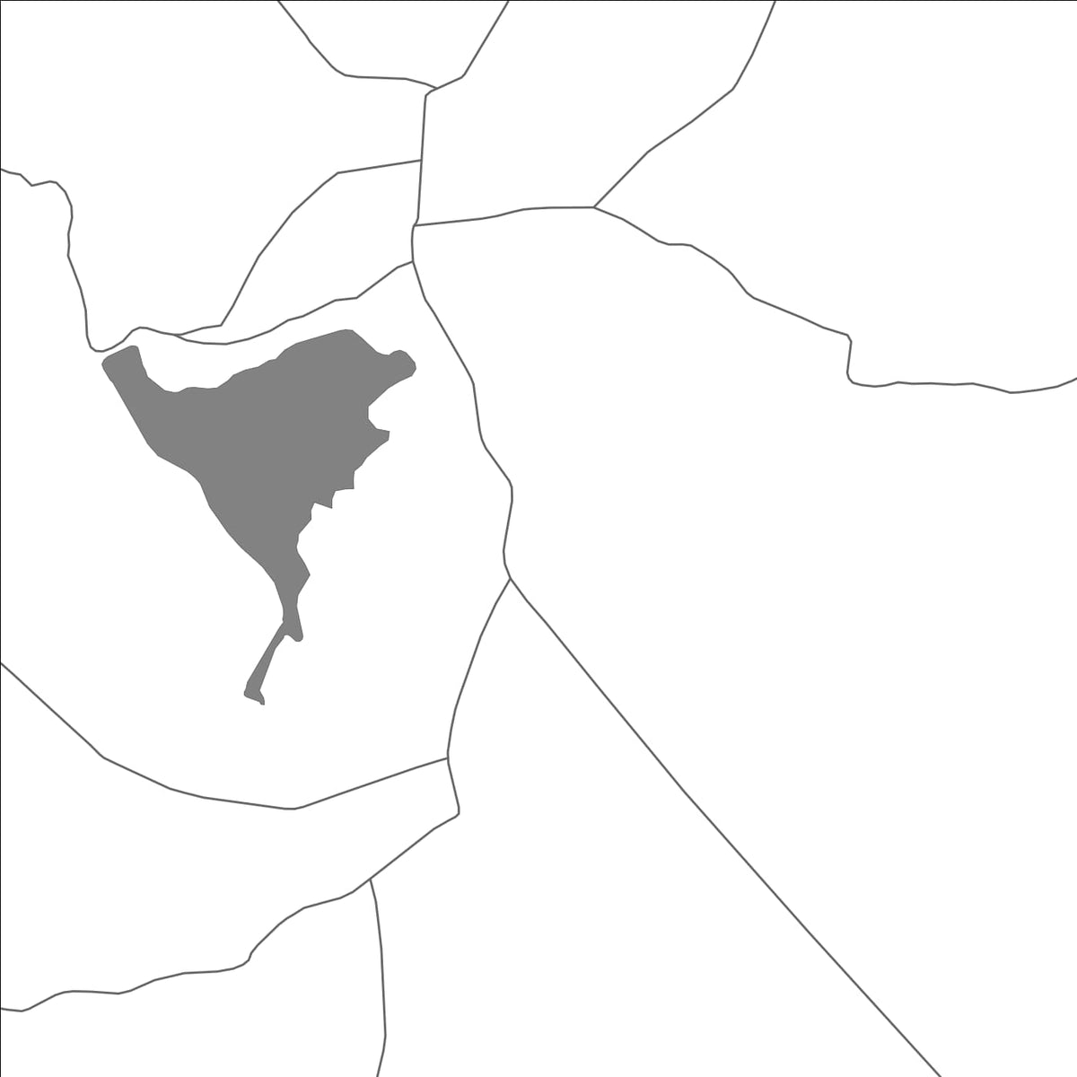 ROAD MAP OF ANAVATTI, INDIA BY MAPBAKES