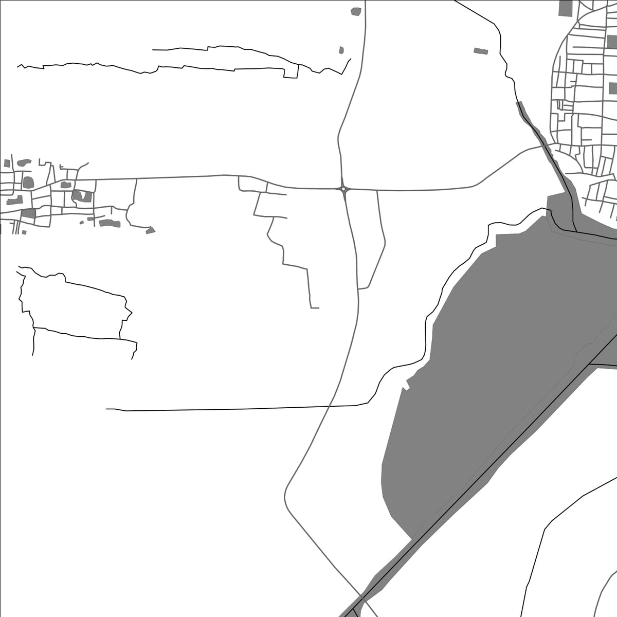 ROAD MAP OF ANDANAPPETTAI, INDIA BY MAPBAKES