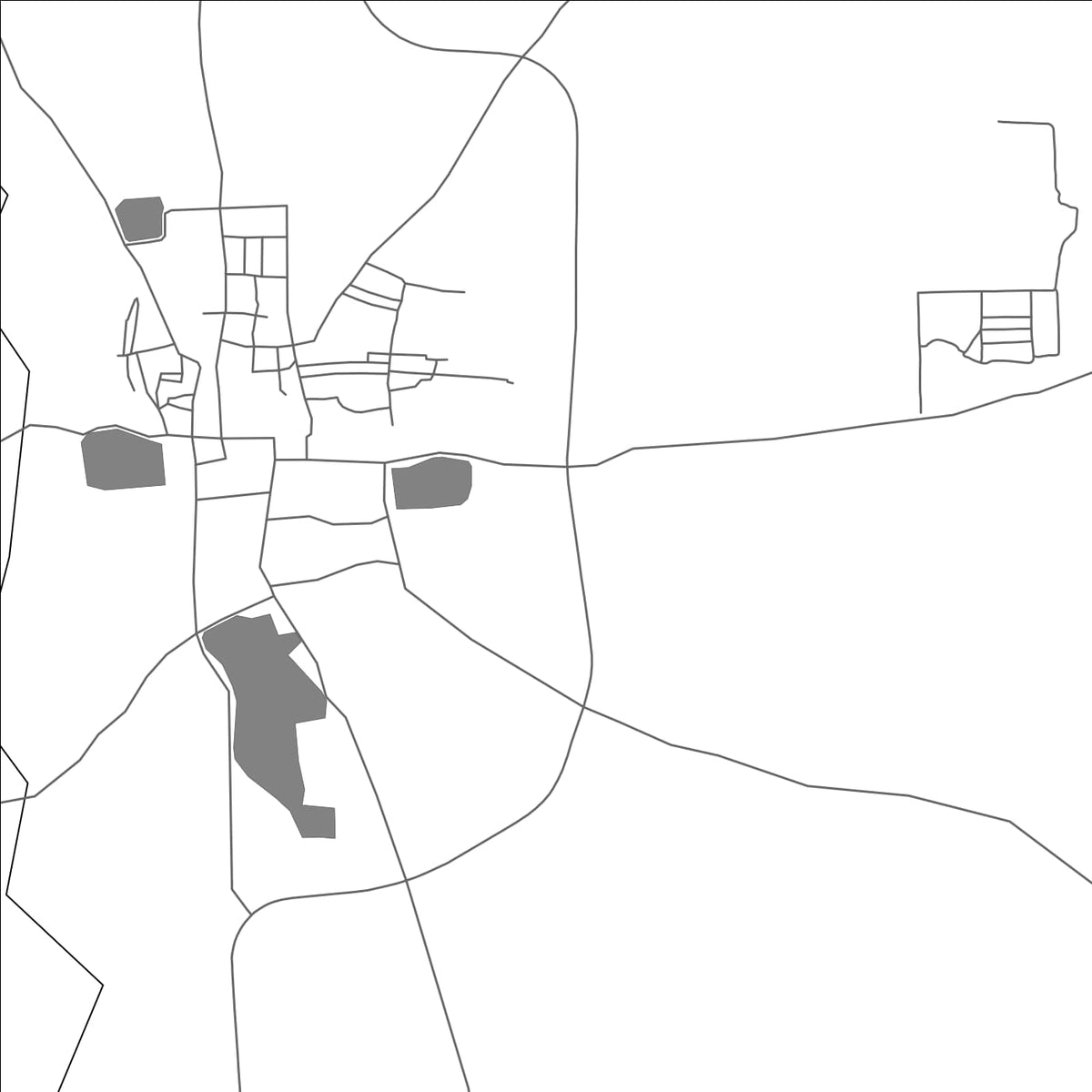 ROAD MAP OF ARIYALUR, INDIA BY MAPBAKES